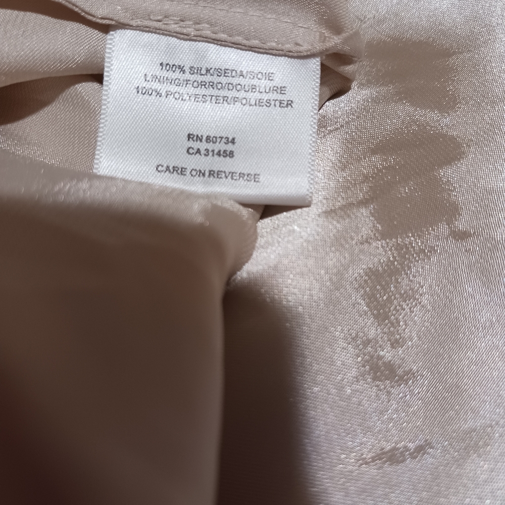 BCBGMaxAzria Silk Halter Maxi Dress Gown Palm Print Sequin - Picture 11 of 13
